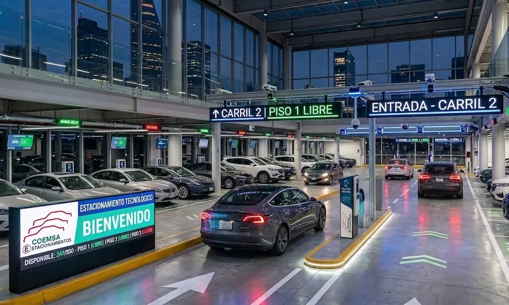 Entrada de Estacionamiento